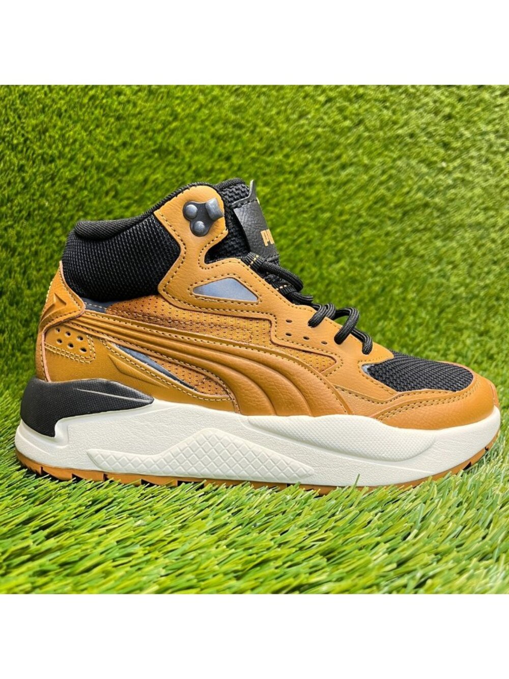Puma X-Ray Speed Mid Womens Size 6 Brown Black Athletic Walking Shoes Sneakers